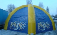 Advertising inflatable tents Bansko