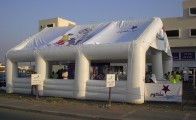 Advertising inflatable tents